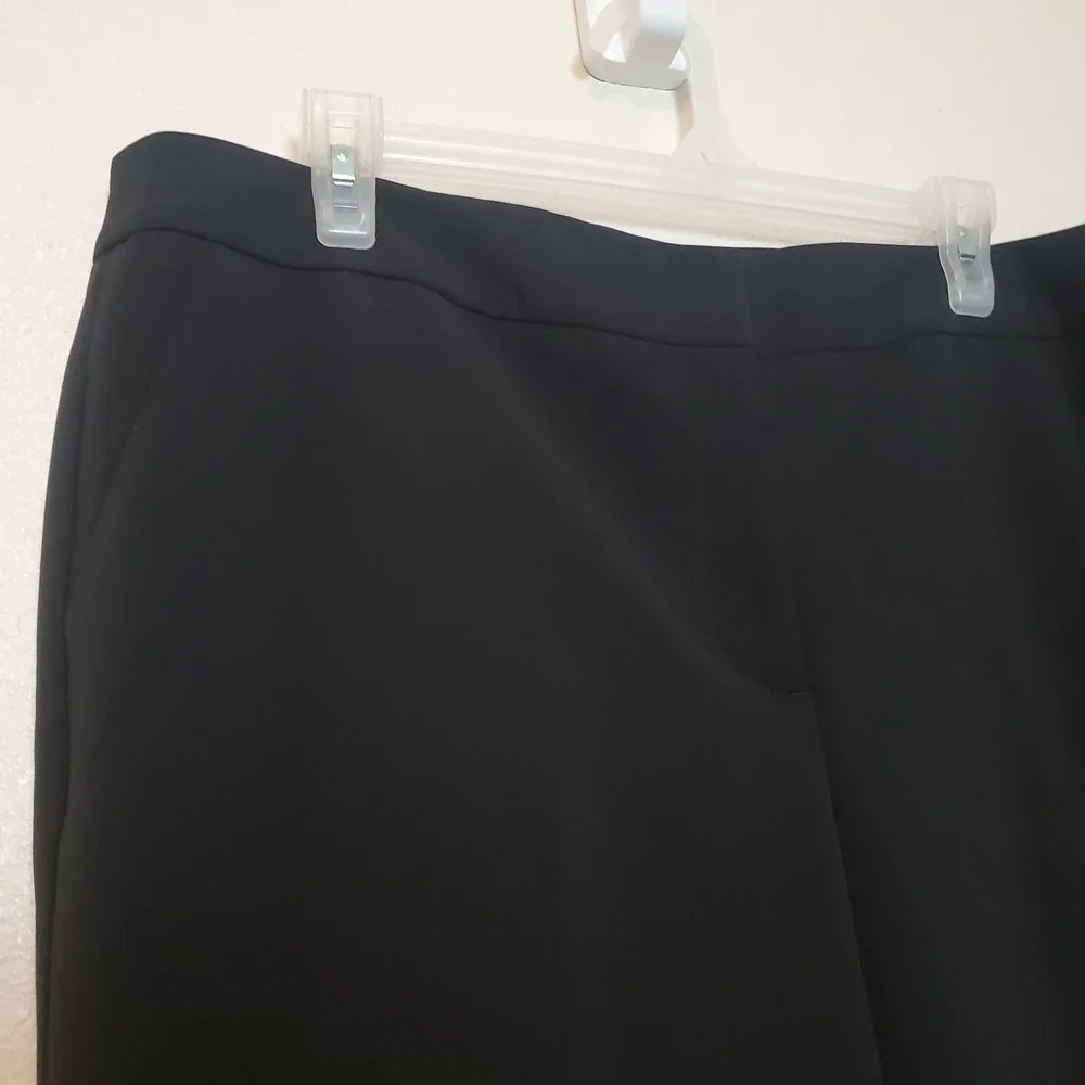Talbots Petite Women's Black Dress Pants Size 16P Stretch Polyester Blend - Picture 9 of 15